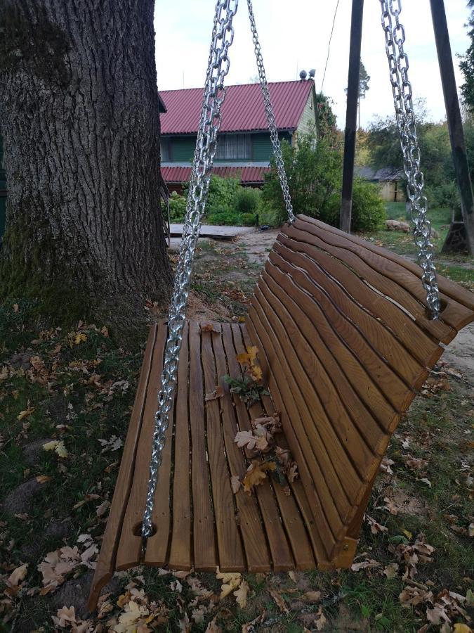 Kryzbarkas Guest House Deguciai  ภายนอก รูปภาพ