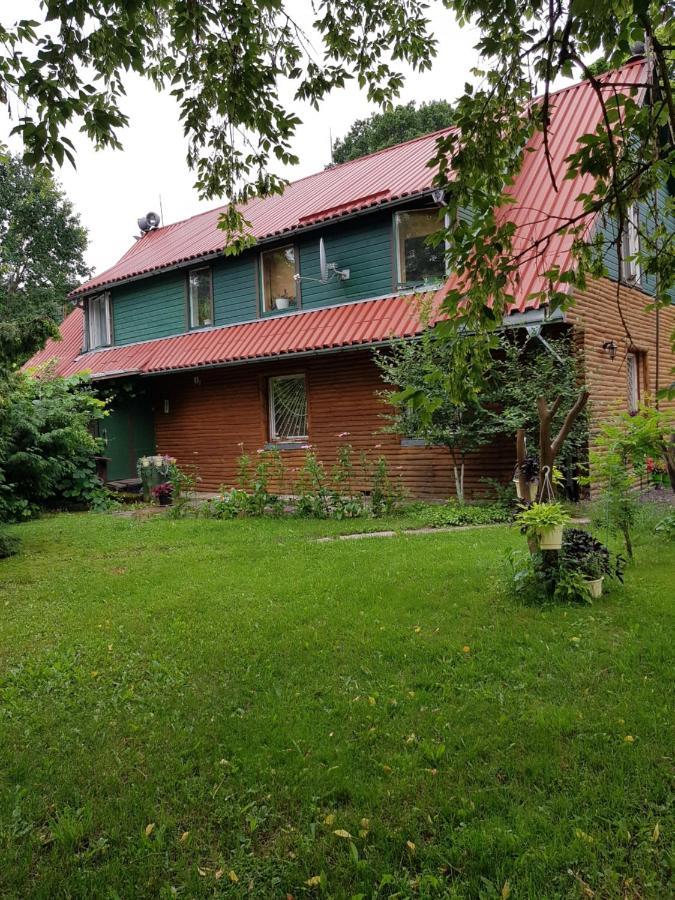 Kryzbarkas Guest House Deguciai  ภายนอก รูปภาพ